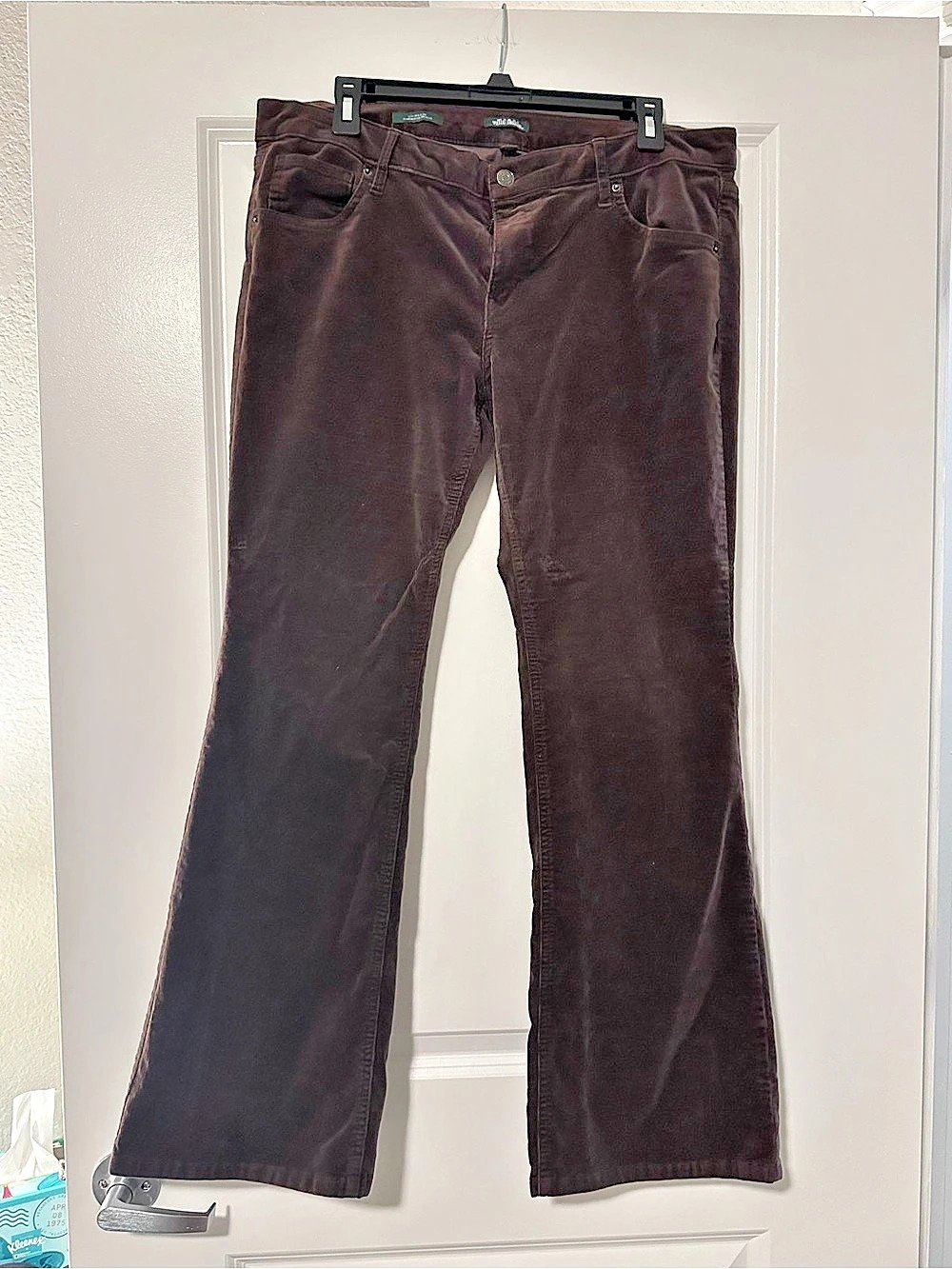 Wild Fable Low-Rise Flare Corduroy Pants Brown Size 14